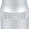 Vaso largo 1/4" 6-lados 7 mm