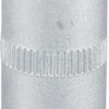 Vaso largo 1/4" 6-lados 9 mm