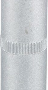 Vaso largo 1/4" 6-lados 9 mm