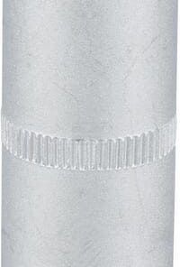 Vaso largo 1/4" 6-lados 12 mm