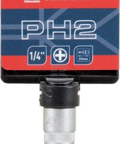 Vaso destornillador 1/4" PH 2 5 Vaso destornillador 1/4