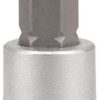 Vaso destornillador 1/4" Hex 3 mm 4 Vaso destornillador 1/4" Hex 3 mm