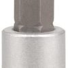 Vaso destornillador 1/4" Hex 4 mm 4 Vaso destornillador 1/4" Hex 4 mm