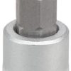 Vaso destornillador 1/4" Torx TX 8