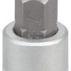 Vaso destornillador 1/4" Torx TX 25 5 Vaso destornillador 1/4" Torx TX 25
