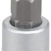Vaso destornillador 1/4" Torx TX 27