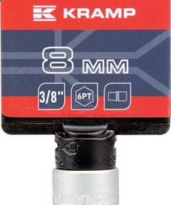 Vaso 3/8" 6-lados 8 mm