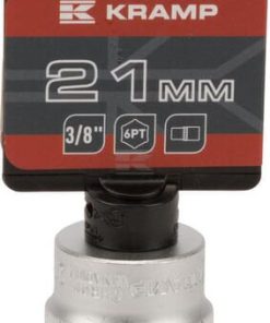 Vaso 3/8" 6-lados 21 mm