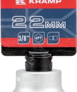 Vaso 3/8" 6-lados 22 mm