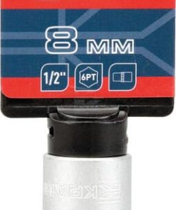 Vaso 1/2" 6-lados 8 mm