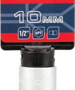 Vaso 1/2" 6-lados 10 mm 3 Vaso 1/2