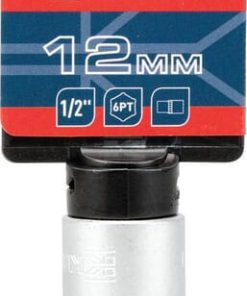 Vaso 1/2" 6-lados 12 mm