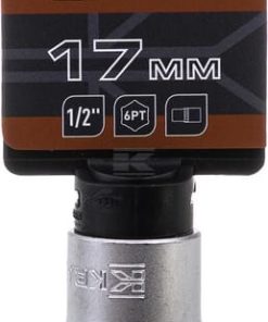 Vaso 1/2" 6-lados 17 mm
