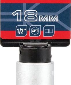 Vaso 1/2" 6-lados 18 mm