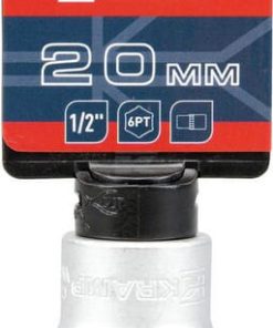 Vaso 1/2" 6-lados 20 mm
