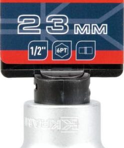 Vaso 1/2" 6-lados 23 mm