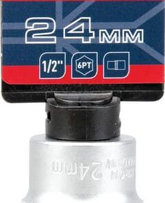 Vaso 1/2" 6-lados 24 mm
