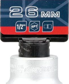 Vaso 1/2" 6-lados 26 mm