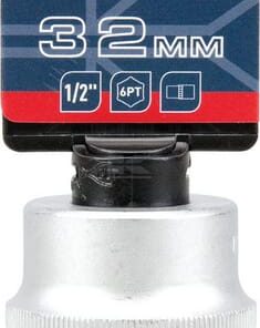 Vaso 1/2" 6-lados 32 mm