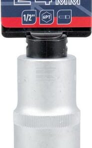 Vaso largo 1/2" 6-lados 24mm