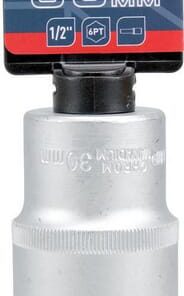 Vaso largo 1/2" 6-lados 30mm 3 Vaso largo 1/2