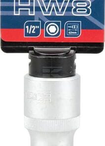 Vaso destornillador 1/2" Hex 8 mm