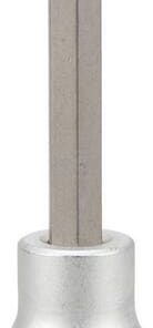 Vaso destornillador largo 1/2" Hex 4 mm