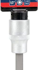 Vaso destornillador largo 1/2" Hex 7 mm