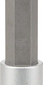 Vaso destornillador largo 1/2" Hex 17 mm