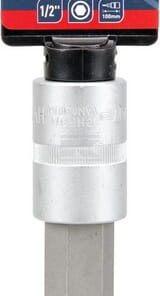Vaso destornillador largo 1/2" Hex 17 mm