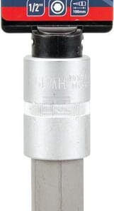 Vaso destornillador largo 1/2" Hex 19 mm