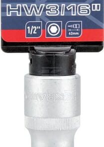 Vaso destornillador 1/2" Hex 3/16"