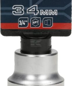 Vaso 3/4" 6-lados 34 mm