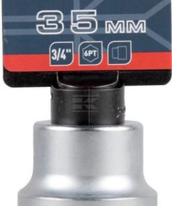 Vaso 3/4" 6-lados 35 mm