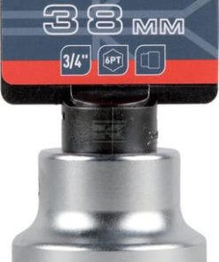 Vaso 3/4" 6-lados 38 mm 3 Vaso 3/4