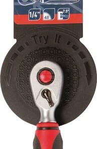 Trinquete 1/4" mini  L=100 mm