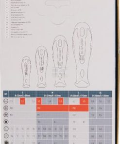 Juego de destornilladores planos/Phillips, 6 piezas