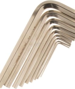 Juego llaves hexagonales 1,5-10 mm 9 uds.