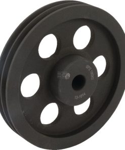 Polea para correa trapecial, 2 canales Z o SPZ, Ø184 mm, Kramp