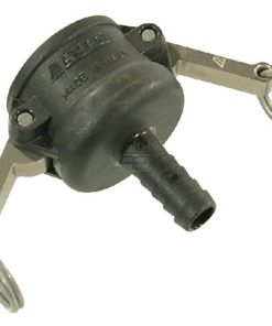 Extremo de maguera Camlock Tipo C 3/4" 13 mm, polipropileno
