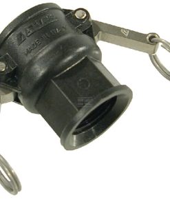 Camlock Tipo D 3/4" rosca hembra 1/2", polipropileno