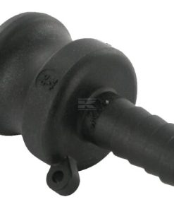 Extremo de maguera Camlock Tipo E 3/4" de 13 mm, polipropileno
