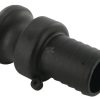 Extremo de maguera Camlock Tipo E 1.1/4", polipropileno
