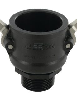 Camlock Tipo B 1.1/2" rosca macho 1.1/4", polipropileno