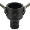 Extremo de manguera Camlock Tipo C 1.1/2" de 40 mm, polipropileno