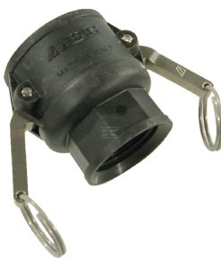 Camlock Tipo D 1.1/2" rosca hembra 1.1/4", polipropileno