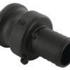 Extremo de maguera Camlock Tipo E 1.1/2", polipropileno 2 Extremo de maguera Camlock Tipo E 1.1/2", polipropileno