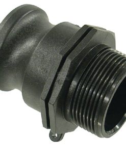 Camlock Tipo F 1.1/2" rosca macho, polipropileno