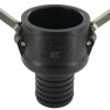 Extremo de manguera Camlock Tipo C 2", polipropileno