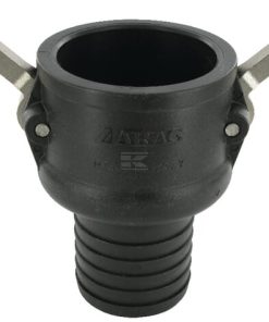Extremo de manguera Camlock Tipo C 2" de 53 mm, polipropileno